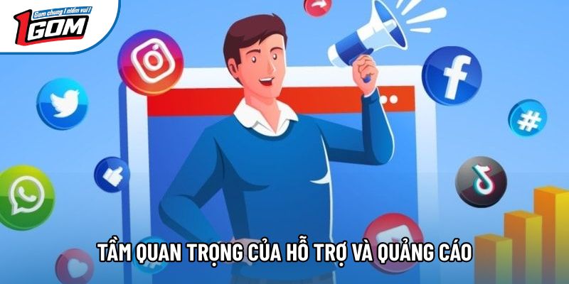 Tầm quan trọng của hỗ trợ và quảng cáo Tầm quan trọng của hỗ trợ và quảng cáo