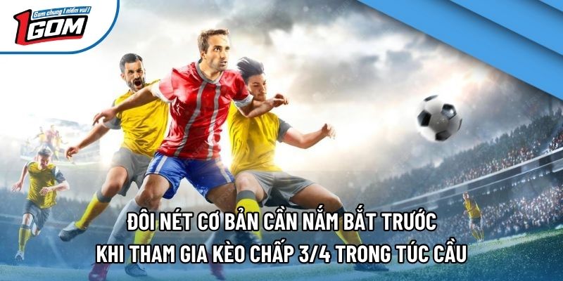 Đôi nét cơ bản cần nắm bắt trước khi tham gia kèo chấp 3/4 trong túc cầu Đôi nét cơ bản cần nắm bắt trước khi tham gia kèo chấp 3/4 trong túc cầu