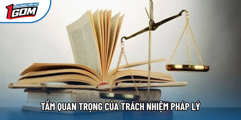 Tầm quan trọng của trách nhiệm pháp lý Tầm quan trọng của trách nhiệm pháp lý